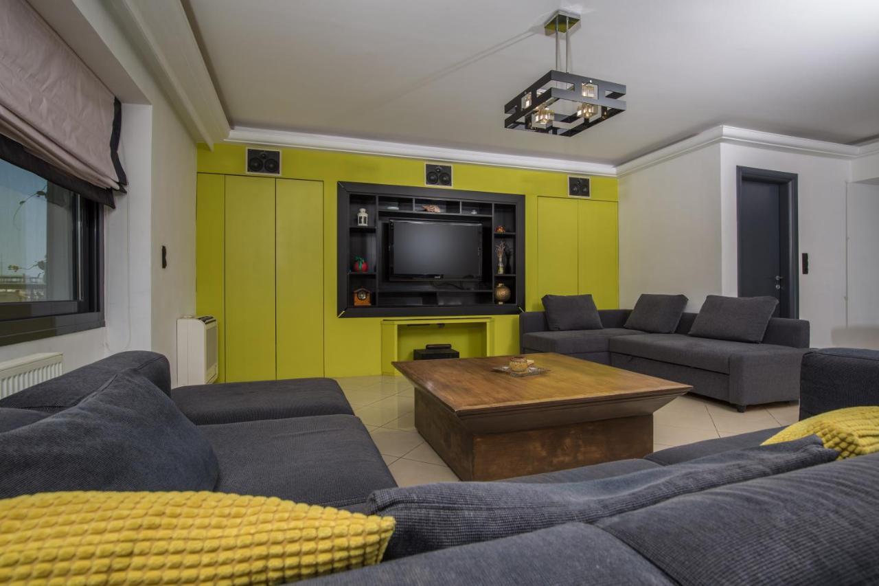 Spacious Modern Apartments With Great Rooftop View Athens Ngoại thất bức ảnh
