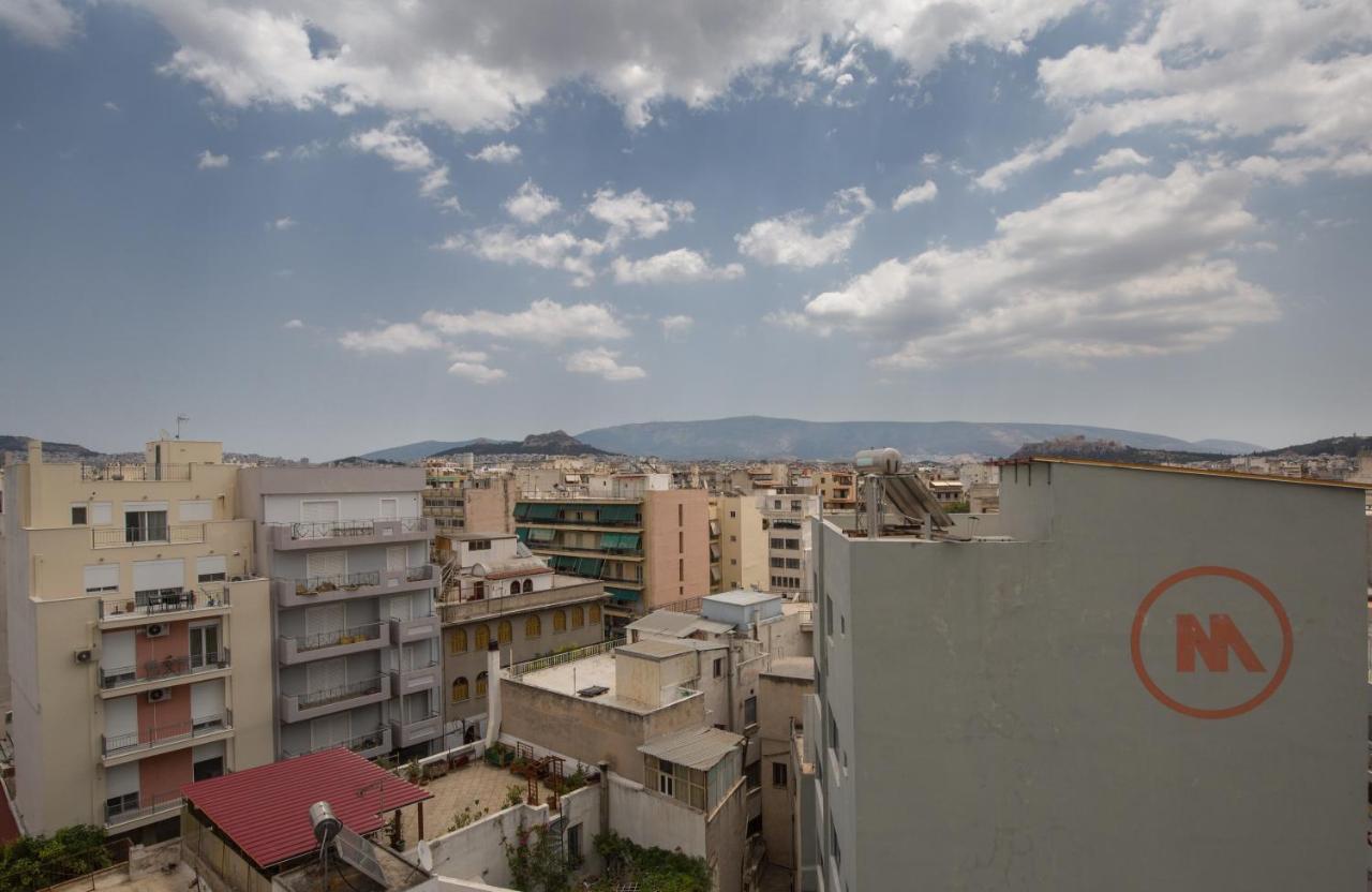 Spacious Modern Apartments With Great Rooftop View Athens Ngoại thất bức ảnh