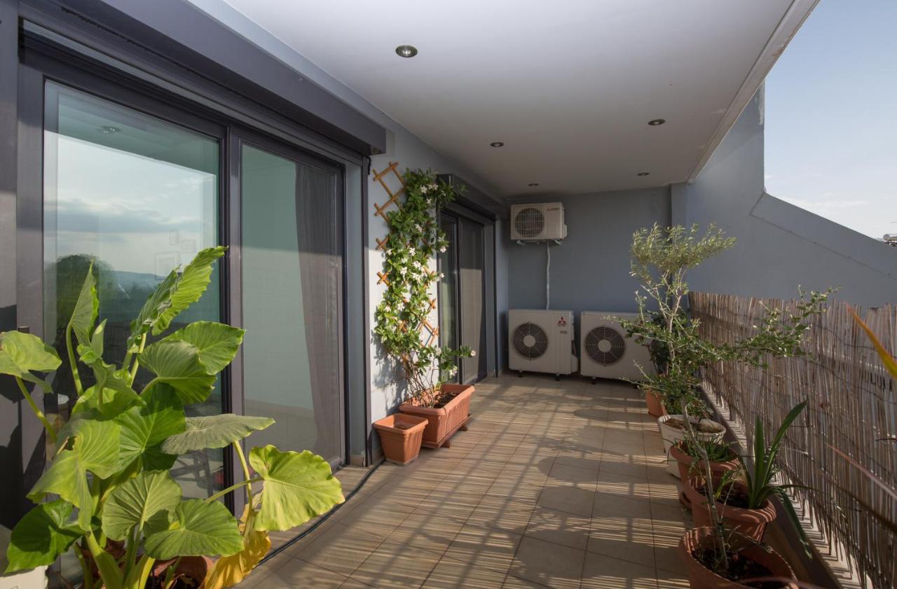 Spacious Modern Apartments With Great Rooftop View Athens Ngoại thất bức ảnh