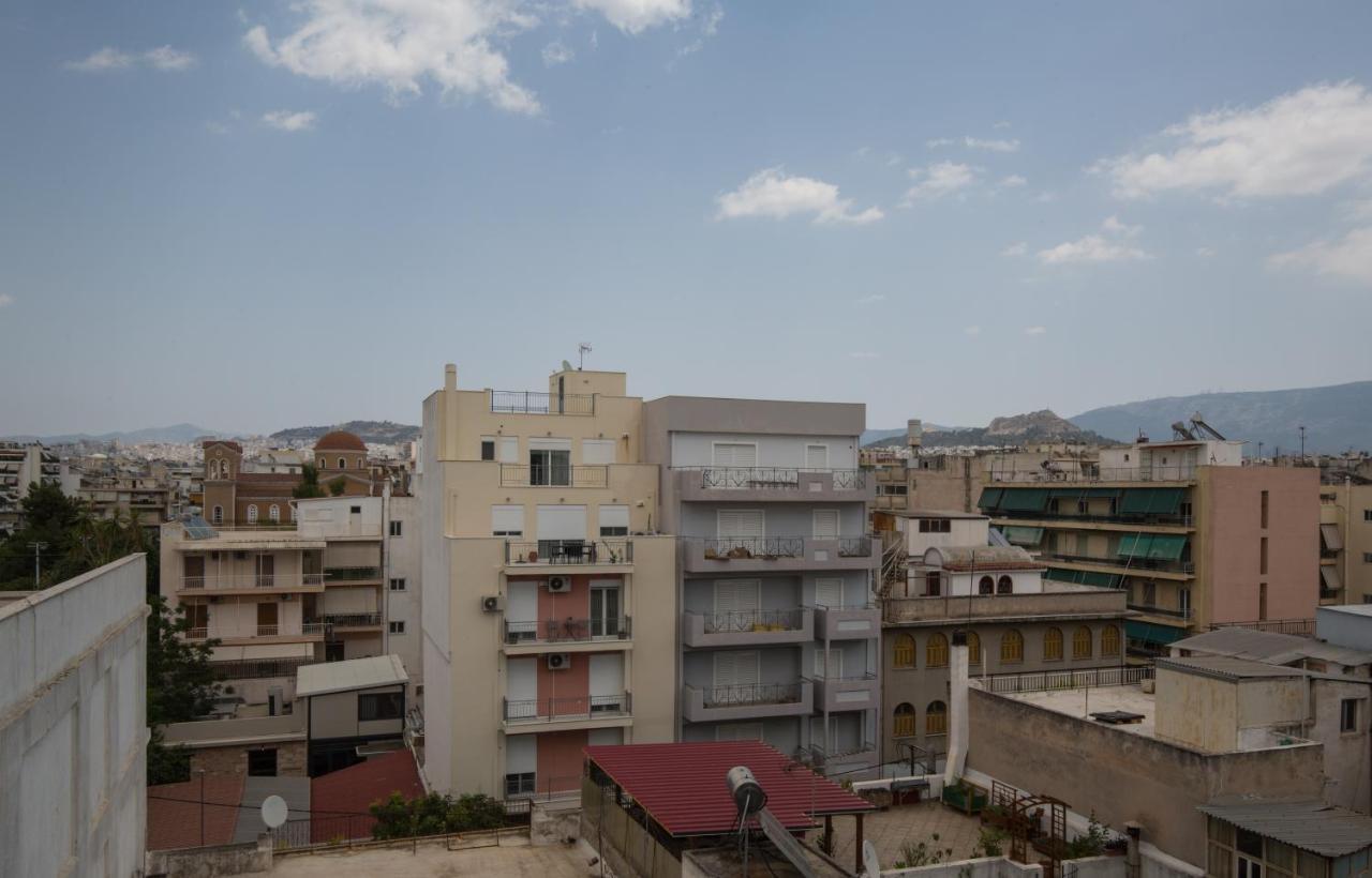 Spacious Modern Apartments With Great Rooftop View Athens Ngoại thất bức ảnh