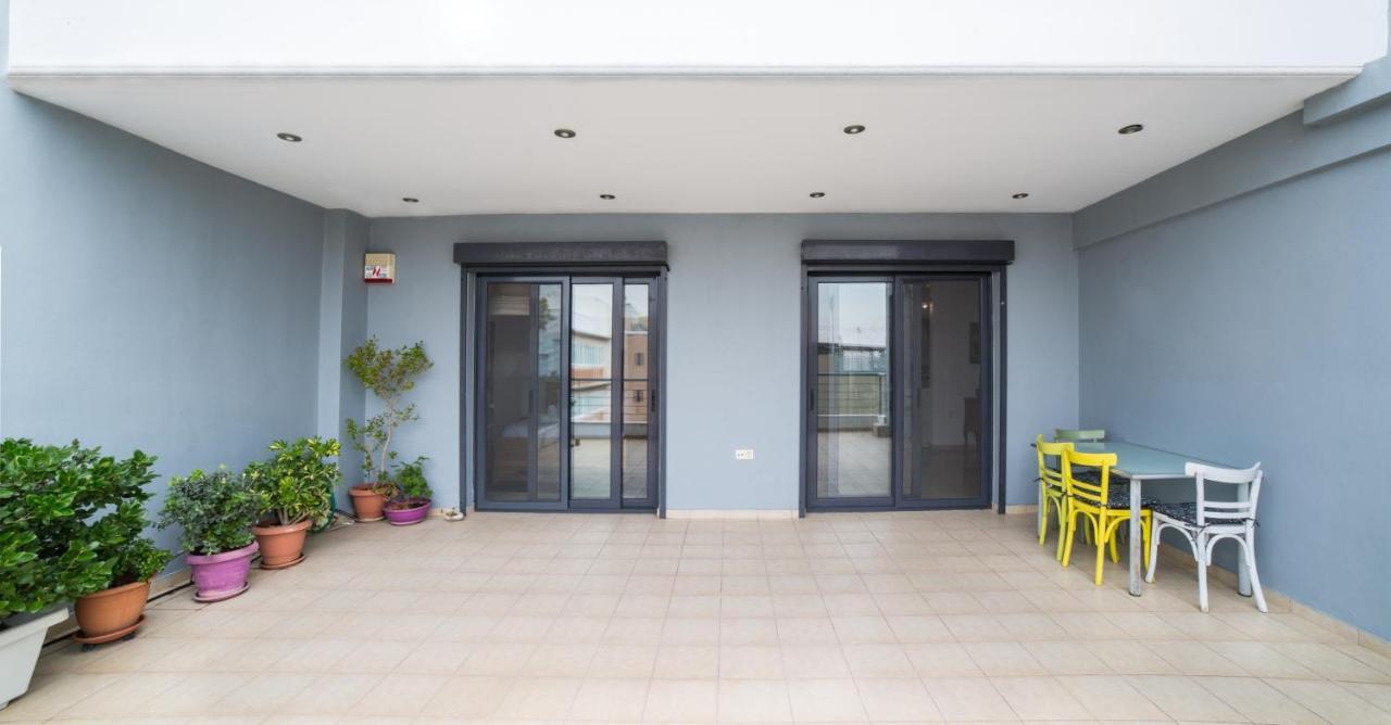Spacious Modern Apartments With Great Rooftop View Athens Ngoại thất bức ảnh