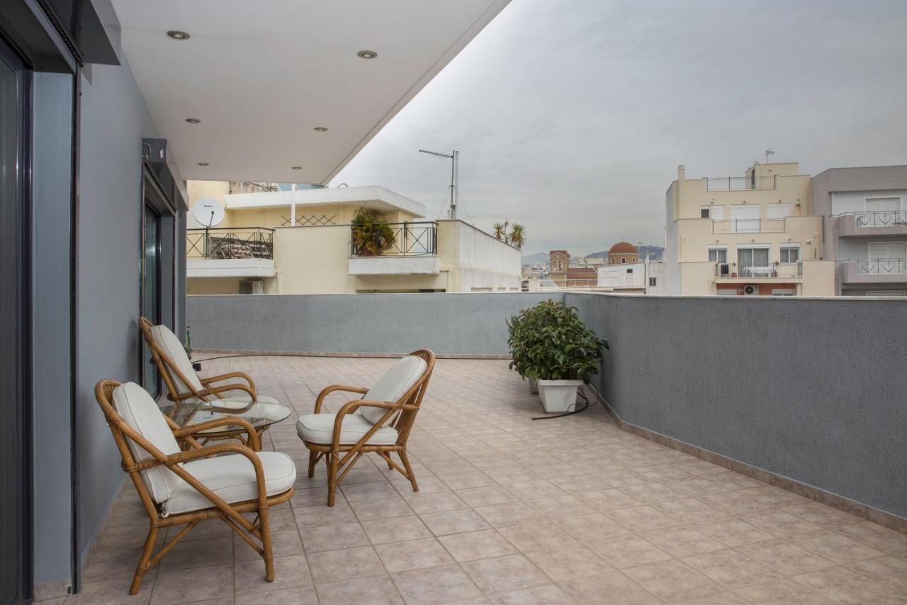 Spacious Modern Apartments With Great Rooftop View Athens Ngoại thất bức ảnh